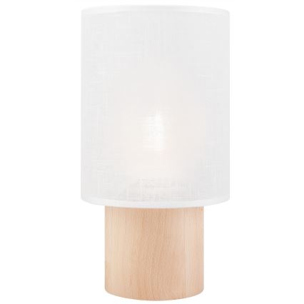 Tafellamp ARI TABLE 1xE27/60W/230V wit/beuk