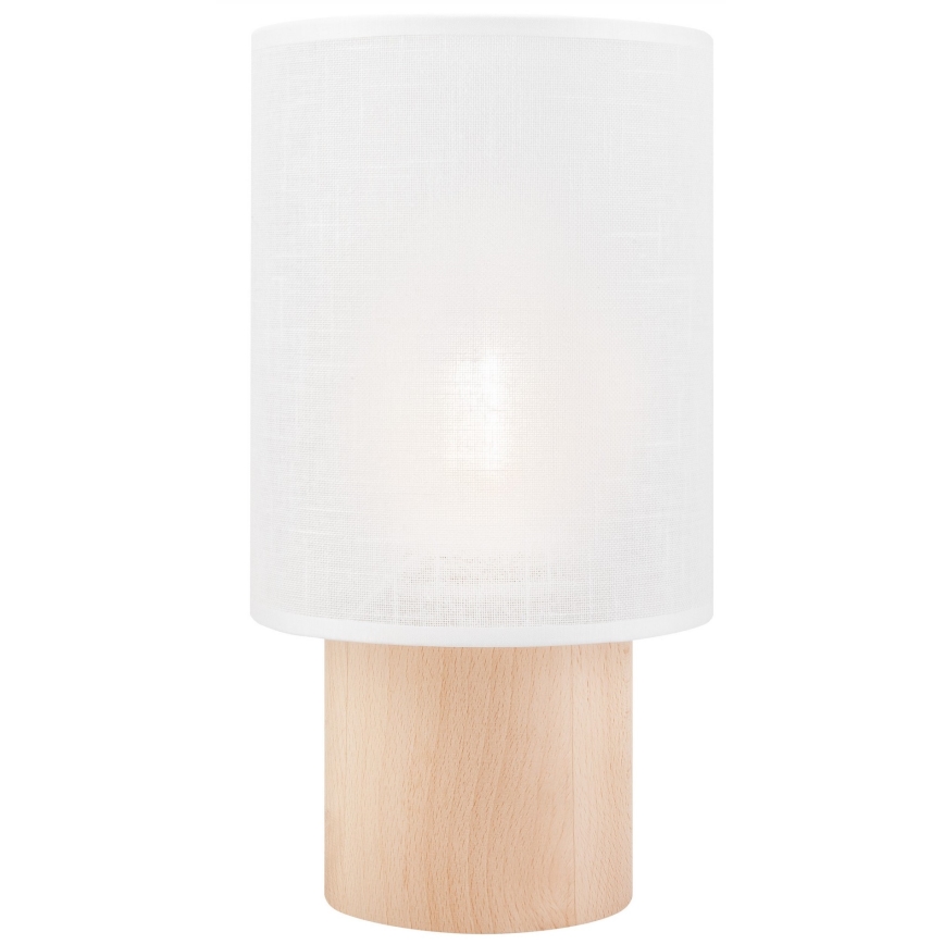 Tafellamp ARI TABLE 1xE27/60W/230V wit/beuk