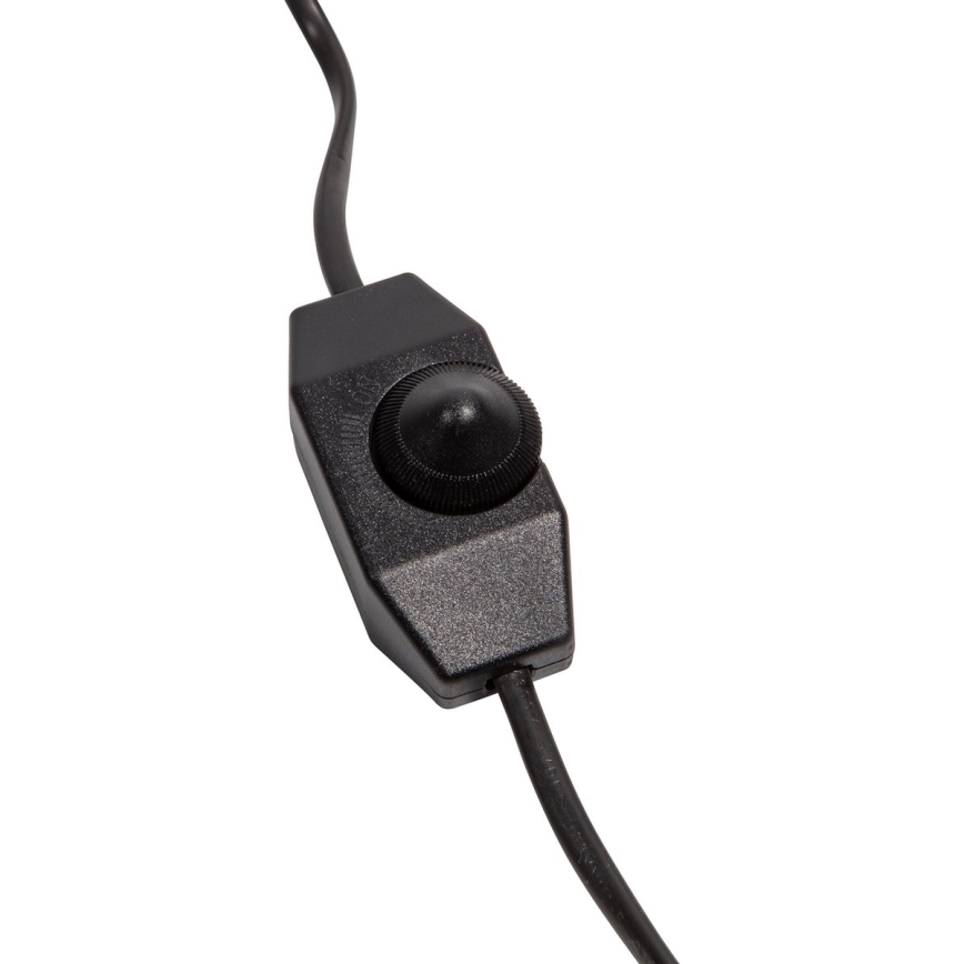 Tafellamp ASEL 1xE27/25W/230V marmer grijs/bruin