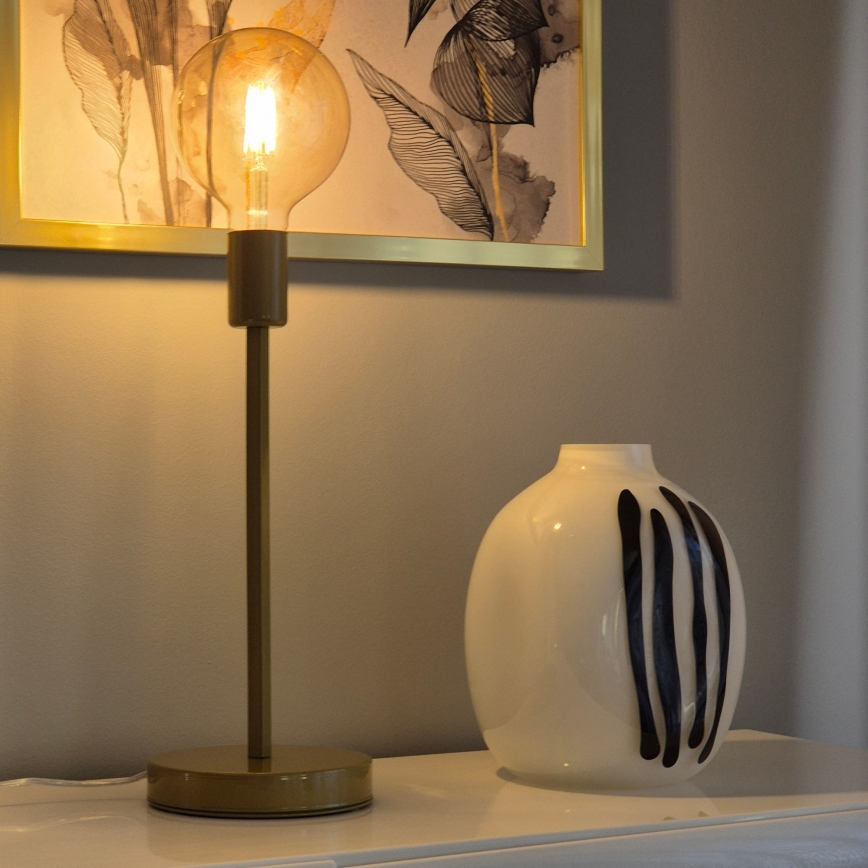 Tafellamp ASTRID 1xE27/60W/230V goud