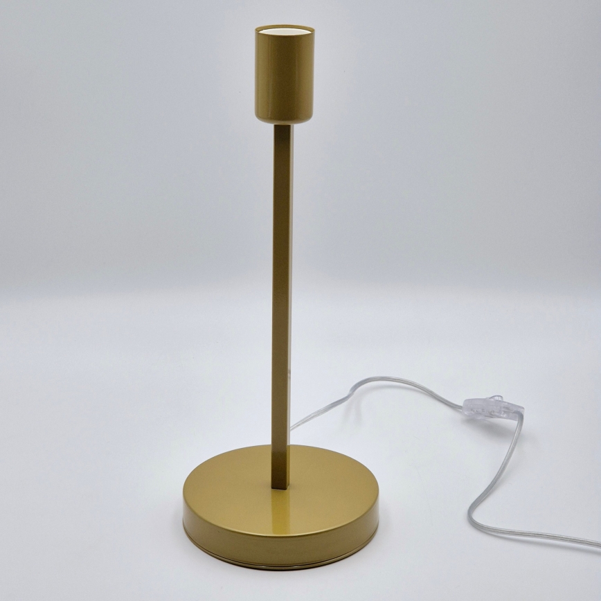 Tafellamp ASTRID 1xE27/60W/230V goud