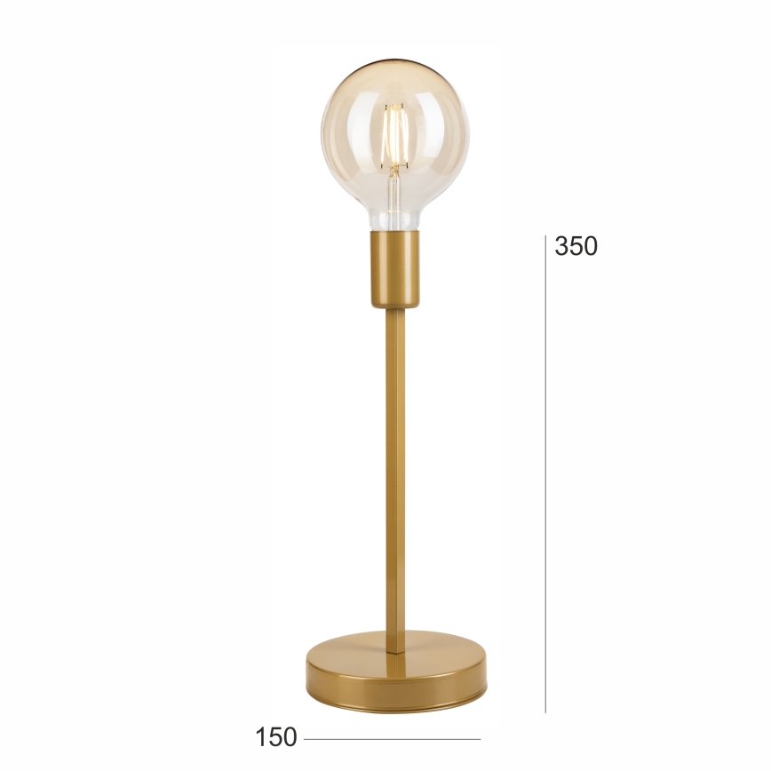 Tafellamp ASTRID 1xE27/60W/230V goud