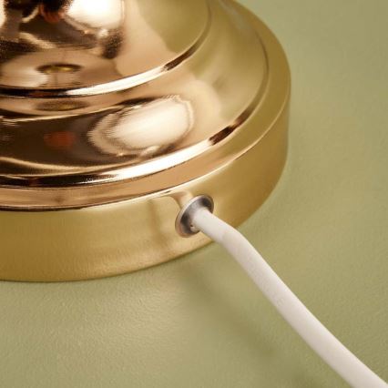 Tafellamp AYD 1xE27/40W/230V beige/goud