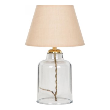 Tafellamp AYD 1xE27/40W/230V beige/helder