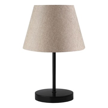 Tafellamp AYD 1xE27/40W/230V beige/zwart