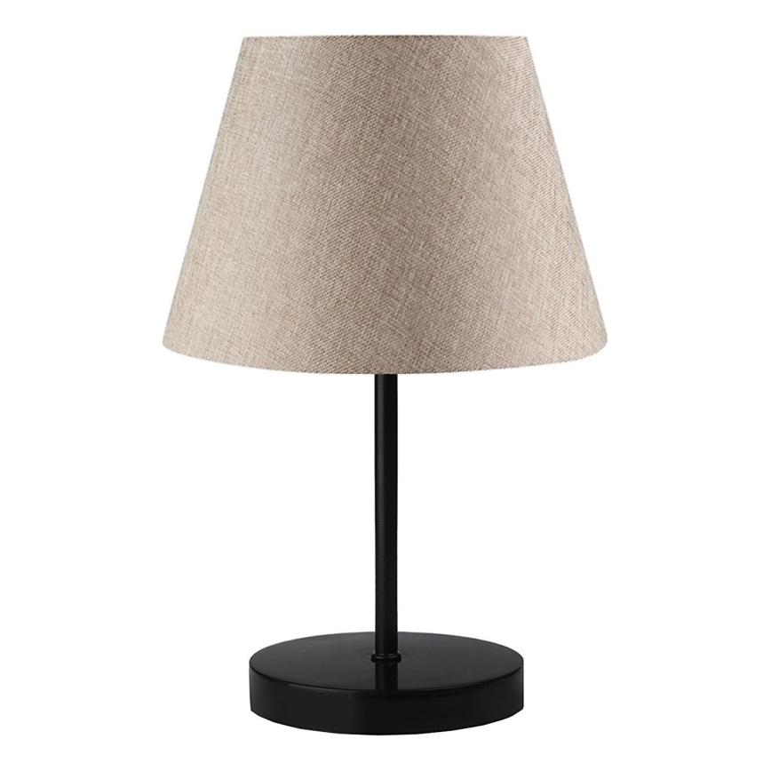 Tafellamp AYD 1xE27/40W/230V beige/zwart