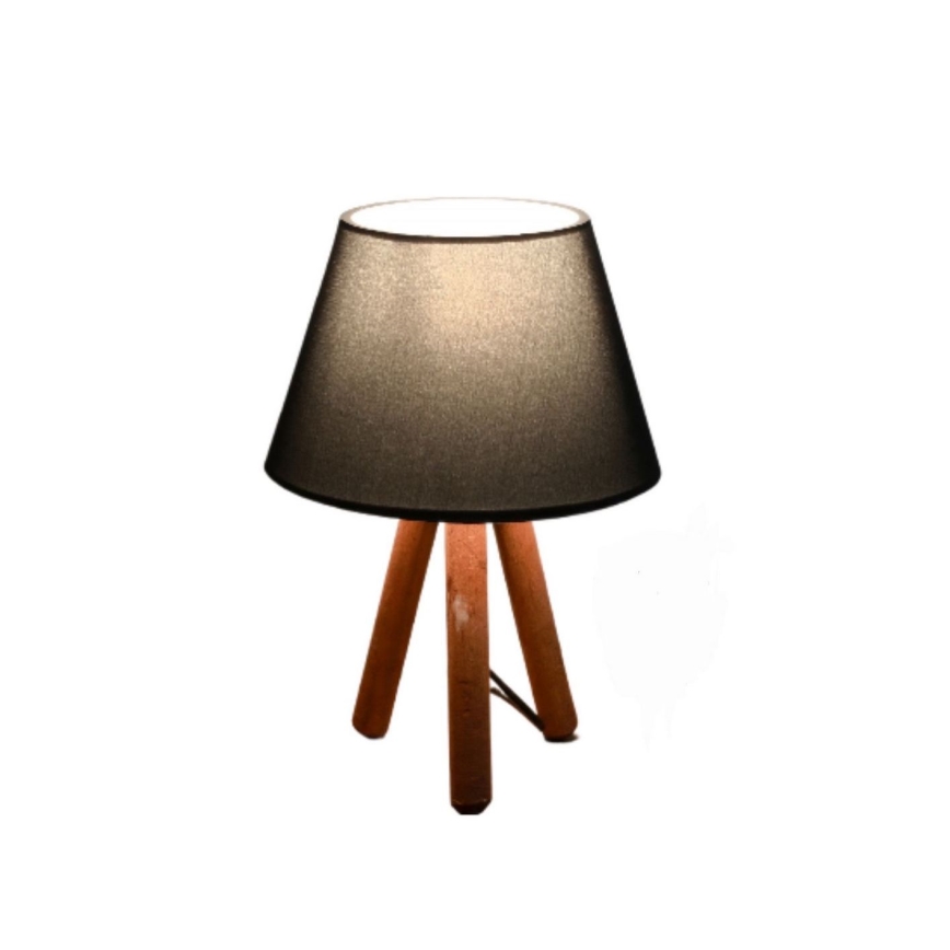 Tafellamp AYD 1xE27/40W/230V bruin/antraciet