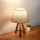 Tafellamp AYD 1xE27/40W/230V bruin/beige
