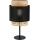 Tafellamp BOHO 1xE27/15W/230V zwart/rotan
