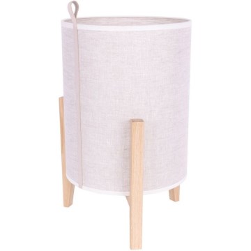 Tafellamp CASIOPEA 1xE27/40W/230V 40 cm eik