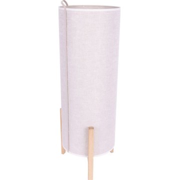 Tafellamp CASIOPEA 1xE27/40W/230V 70 cm eik