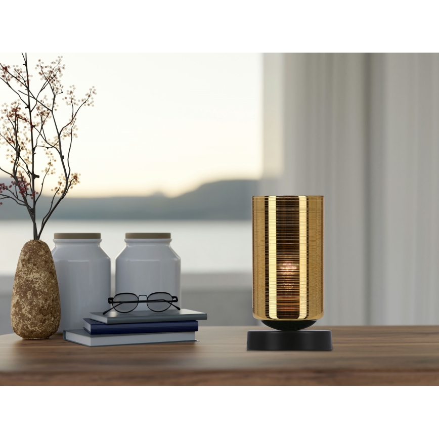 Tafellamp COX 1xE27/60W/230V goud