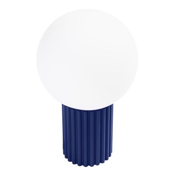 Tafellamp HALO 1xG9/8W/230V diameter 12 cm blauw