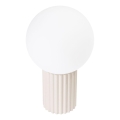 Tafellamp HALO 1xG9/8W/230V diameter 12 cm crème