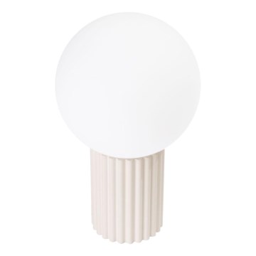 Tafellamp HALO 1xG9/8W/230V diameter 12 cm crème
