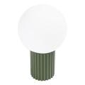 Tafellamp HALO 1xG9/8W/230V diameter 12 cm groen
