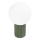Tafellamp HALO 1xG9/8W/230V diameter 12 cm groen