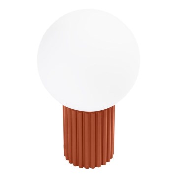 Tafellamp HALO 1xG9/8W/230V diameter 12 cm oranje