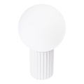 Tafellamp HALO 1xG9/8W/230V diameter 12 cm wit