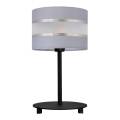 Tafellamp HELEN 1xE27/15W/230V grijs/zwart