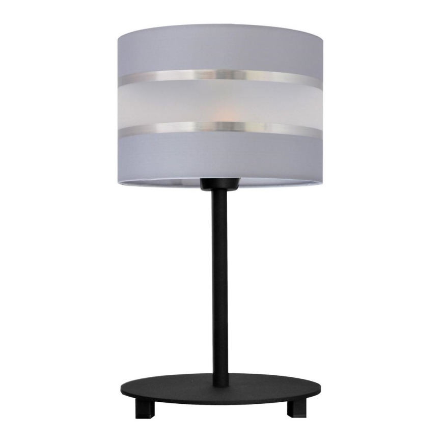 Tafellamp HELEN 1xE27/15W/230V grijs/zwart