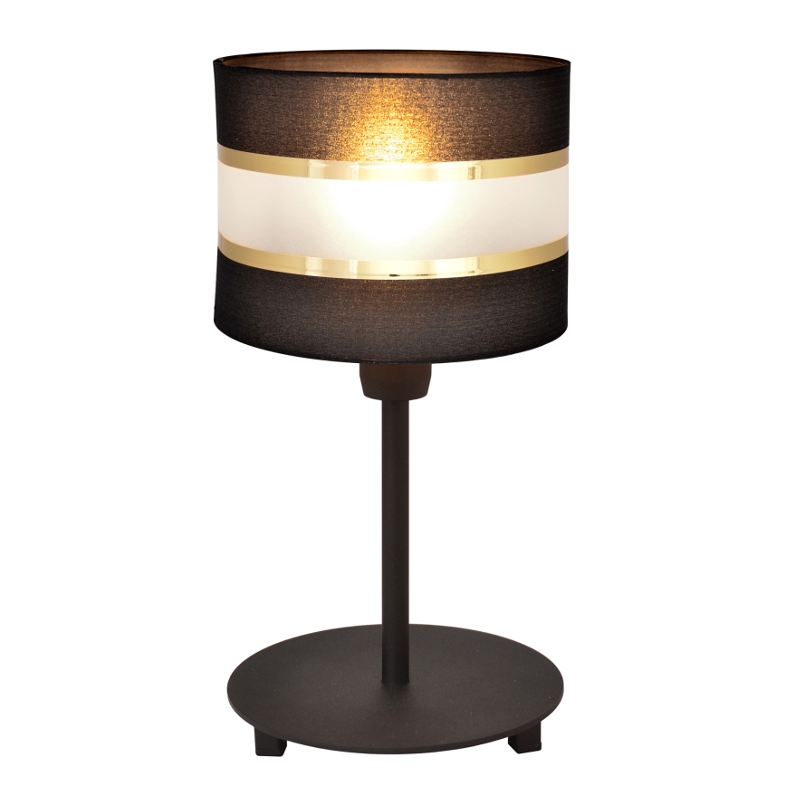 Tafellamp HELEN 1xE27/15W/230V zwart/gouden