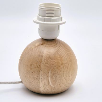 Tafellamp JUTA 1xE27/60W/230V beuk