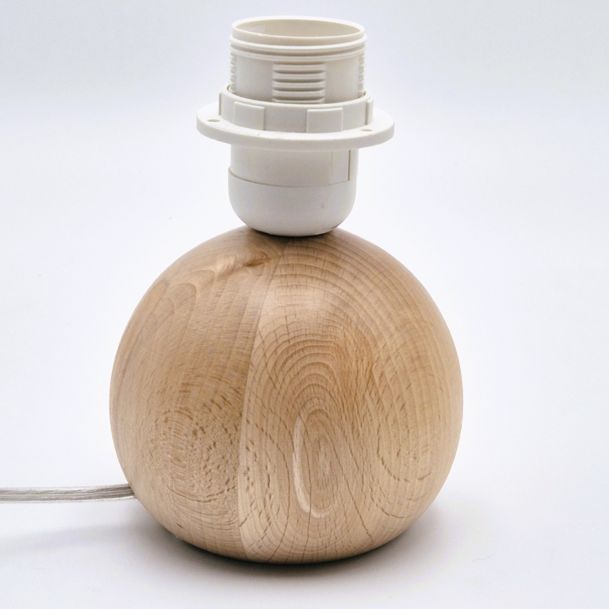 Tafellamp JUTA 1xE27/60W/230V beuk