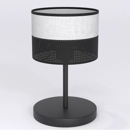 Tafellamp KARBON 1xE27/15W/230V zwart/grijs