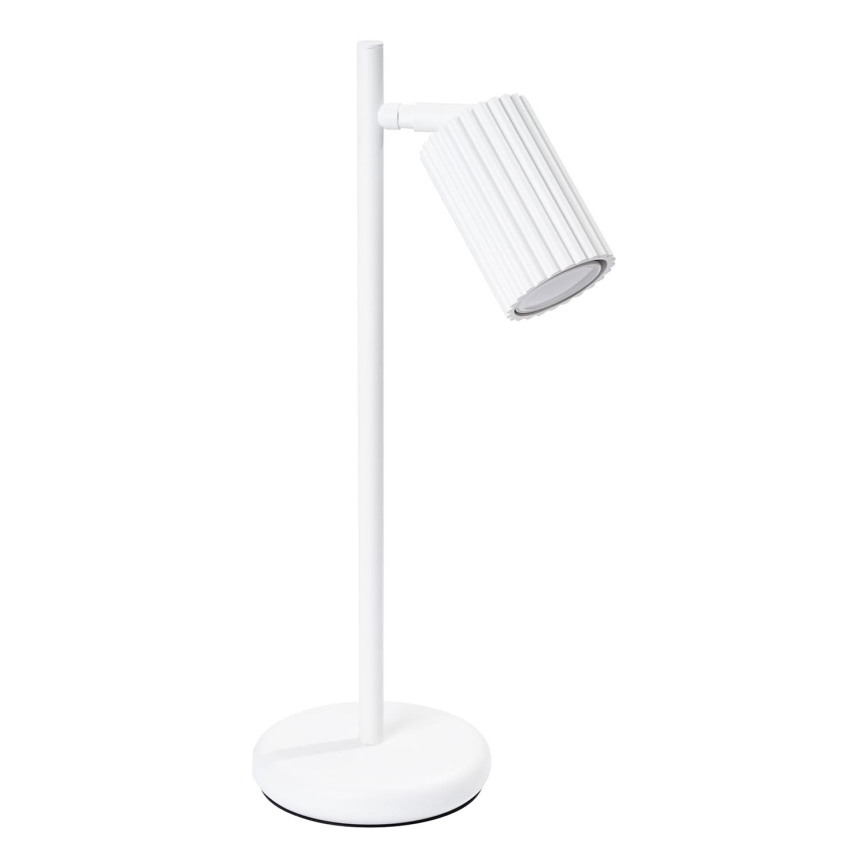 Tafellamp KARBON 1xGU10/10W/230V wit
