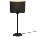 Tafellamp LOFT SHADE 1xE27/60W/230V diameter 25 cm zwart/gouden