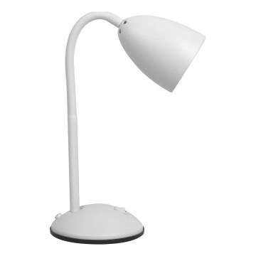 Tafellamp LOGIC 1xE27/60W/230V wit