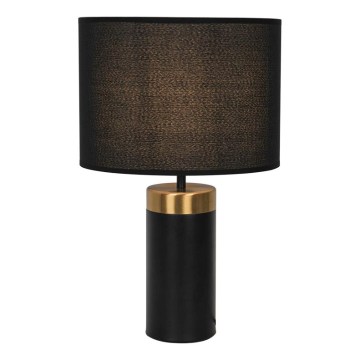 Tafellamp LUCIANO 1xE27/40W/230V zwart/goud