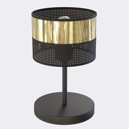 Tafellamp LUX 1xE27/15W/230V zwart/goud