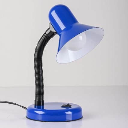 Tafellamp MENTOR 1xE27/15W/230V blauw