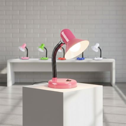Tafellamp MENTOR 1xE27/15W/230V roze