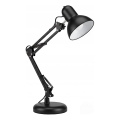 Tafellamp met klem 2-in-1 1xE27/60W/230V zwart