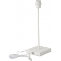 Tafellamp met USB-poort, 1x E27/15W/230V, wit