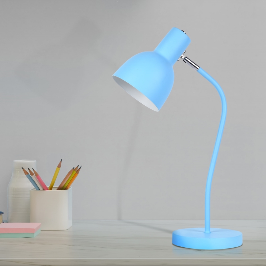 Tafellamp MIMI 1xE27/10W/230V blauw