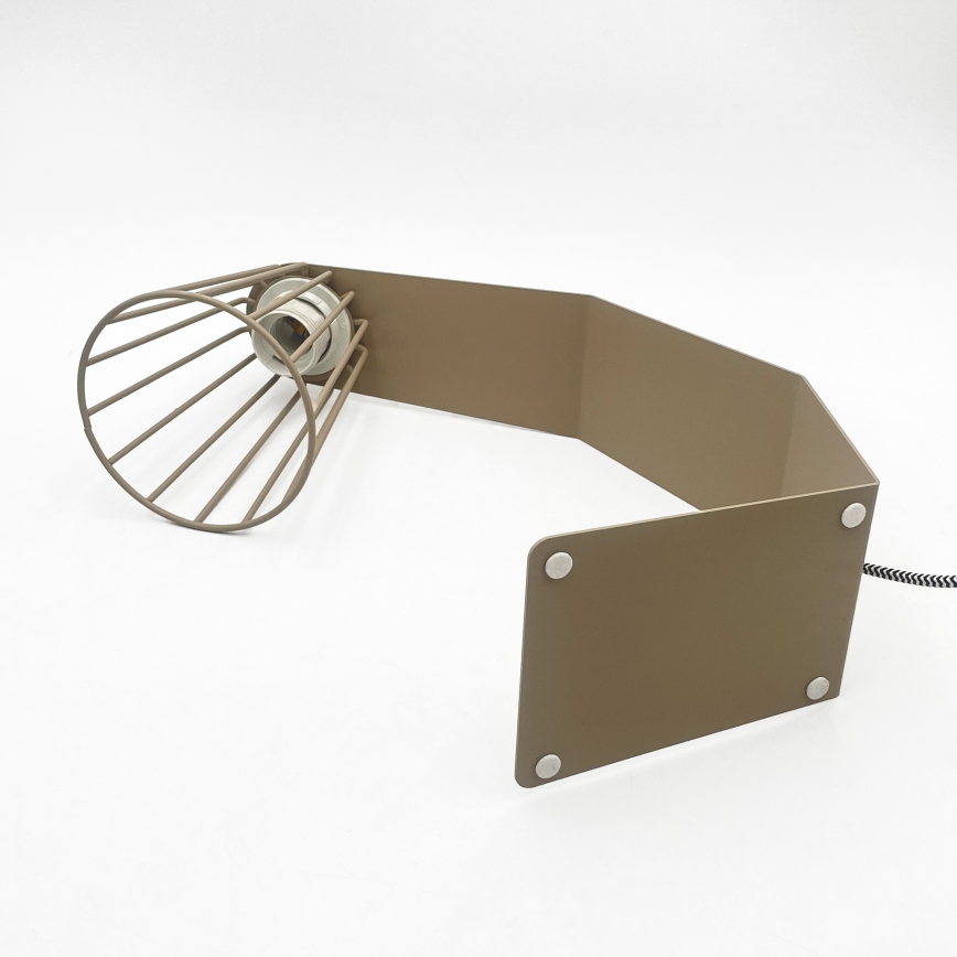 Tafellamp NANDO 1xE27/15W/230V beige