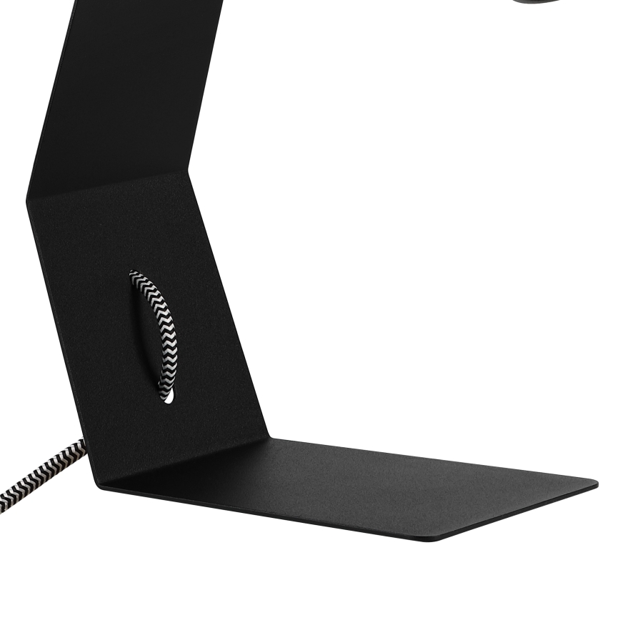 Tafellamp NANDO 1xE27/15W/230V zwart