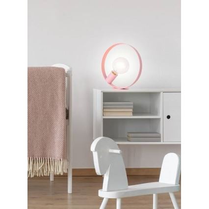 Tafellamp NEXO 1xE27/40W/230V roze