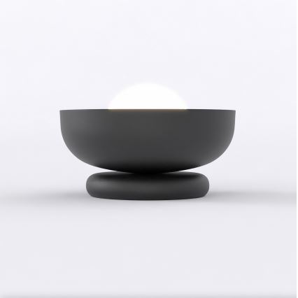 Tafellamp OZZY 1xG9/8W/230V zwart