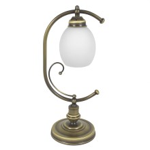 Tafellamp PERLA 1xE14/40W/230V brons