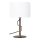 Tafellamp PINUS 1xE27/40W/230V wit/hout
