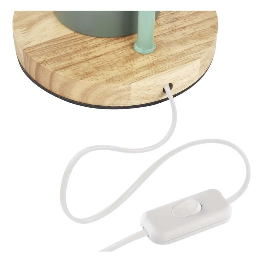 Tafellamp POPPY 1xE27/25W/230V groen