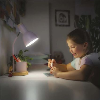 Tafellamp POPPY 1xE27/25W/230V roze