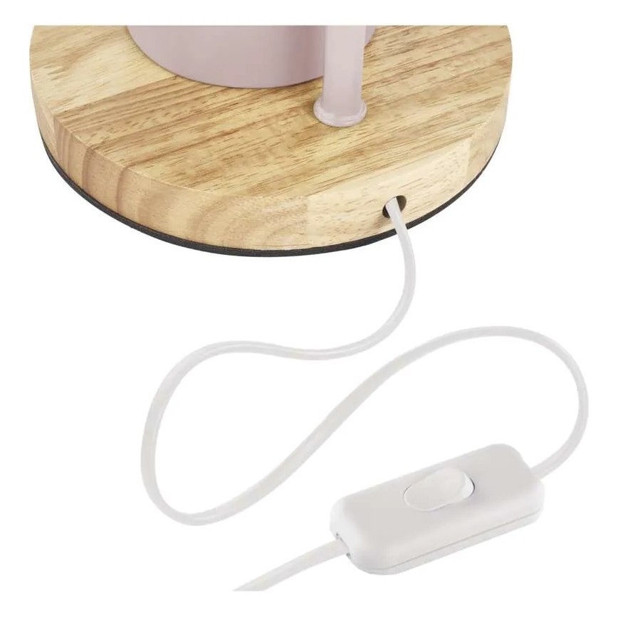 Tafellamp POPPY 1xE27/25W/230V roze