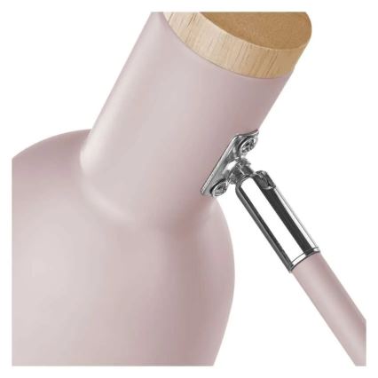 Tafellamp POPPY 1xE27/25W/230V roze