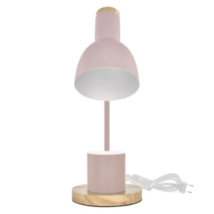 Tafellamp POPPY 1xE27/25W/230V roze